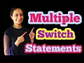 Multiple switch statements C C JAVA PYTHON C Tutorial for beginners