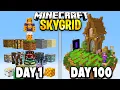 Download Lagu Can I Survive 100 Days on 1,000,000 ONE BLOCKS?