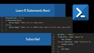 Learn PowerShell If Statements Now
