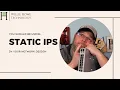 Why you use static IPs on your network infrastructure