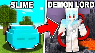 Evolving Into A TRUE DEMON LORD In That Time I Got Reincarnated as a Slime In Minecraft!