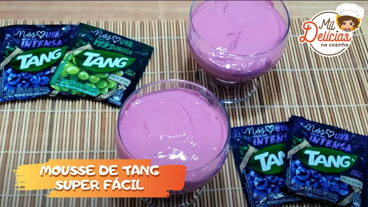 SORVETE DE SUCO TANG QUE RENDE 18 POTES | Receitas da Kelly. 