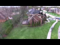 Macomb Township house fire aftermath Angle 2