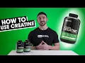 How To Use Creatine