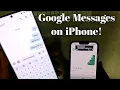 How to Install Google Messages from your Android to an iPhone