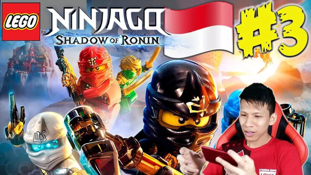 LEGO Ninjago: Shadow of Ronin Walkthrough Part 1 - Chen's Island & Dungeon (3DS/Vita)