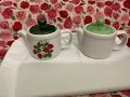 Vintage McCoy tea pot single serve pottery