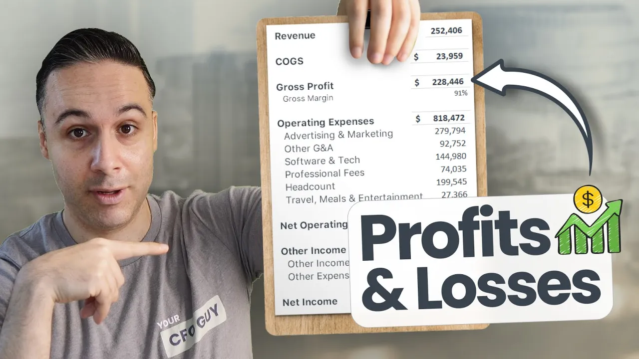 Profit & Loss MADE EASY in 5 minutes!