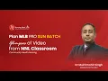 Glimpse of Plan MLB PRO Sun Batch from Community Health Nursing by Dr Mukhmohit Singh NNL