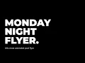 Monday Night Flyer Spots Stripes Redhill