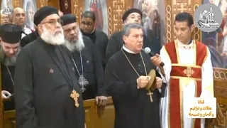 أرباع الناقوس السنوي المعلم إبراهيم عياد و الدياكون بولس ملاك بحضور البابا تواضروس الثاني  دندنها