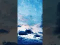 Clouds under a blue sky 4k #shorts #bluesky #sky