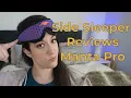 Manta Pro Sleep Mask Review - worth it for side sleepers