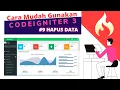 Codeigniter 3 Hapus Data