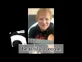 Ed Sheeran - Beautiful People - Instagram Live ( September 15th 2021)