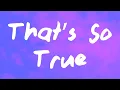 Download Lagu Gracie Abrams - That’s So True