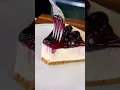 Download Lagu No Bake Blueberry Cheesecake #shorts