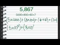 Expanded form with exponents