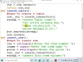Python-MySQL connectivity Menu driven program - 2 Part 4 of 4