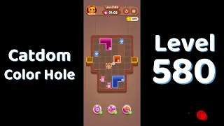 Catdom Color Hole Level 580 Screenshot
