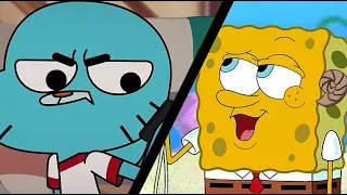 سبونجبوب و غامبول ألو ألو 