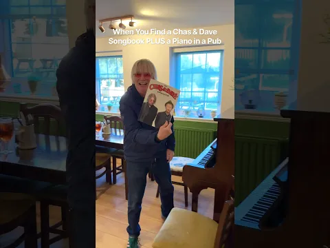 When You Find a Chas & Dave Songbook PLUS a Piano in a Pub #piano