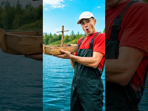 ЭТА САМОДЕЛКА ЛОВИТ РЫБУ ЛУЧШЕ УДОЧКИ!🎣 #Рыбалка #Shorts