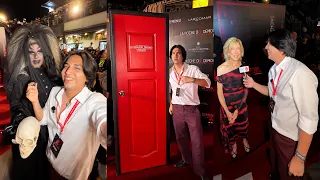 CONOCÍ A LIN SHAYE en la Premiere de LA NOCHE DEL DEMONIO 6 👹🔥