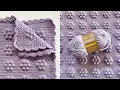Crochet Daisy Rows Baby Blanket
