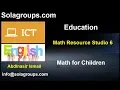 Math Resource Studio 6