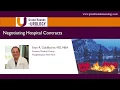 Negotiating Hospital Contracts