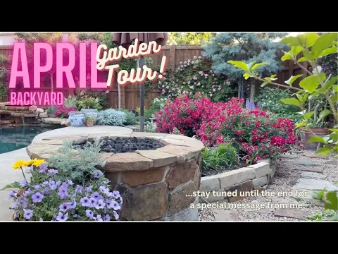 Download MP3 April Garden Tour 2024!  Stay Tuned until the end for a special Thank YOU to my Subscribers!