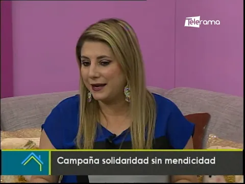 Campaña solidaridad sin mendicidad