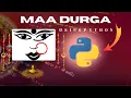Created Durga Maa Python Turtle Web development Python script