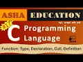 C Programming Language Function Prototype Declaration Function Call Function Definition