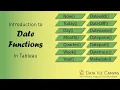 Introduction to Date Functions in Tableau Date Calculations Tableau Functions Tableau Tips