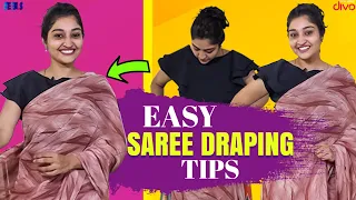 easy saree draping tips neels
