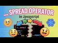 Master Spread Operator in JavaScript for React Native Beginners Hindi