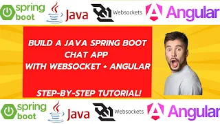 Build a Java Spring Boot CHAT App with WebSocket and Angular - Step-by-Step Tutorial