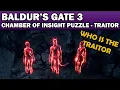 Baldur s Gate 3 Who Is the Traitor Puzzle - Chamber of Insight ACT 3