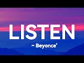 Download Lagu Beyoncé - Listen (Lyrics)