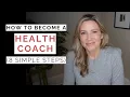 How To Become A Health Wellness Coach Starting TODAY Step-By-Step from an MD Wellness Expert