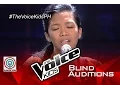 Download Lagu The Voice Kids Philippines 2015 Blind Audition: \