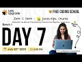 Day 7 Batch 1 LetsUpgrade - Javascript Essentials