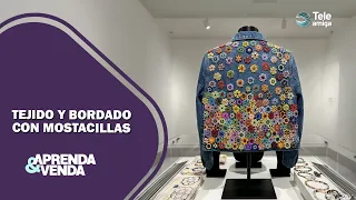TEJIDO Y BORDADO CON MOSTACILLAS | Aprende y Venda