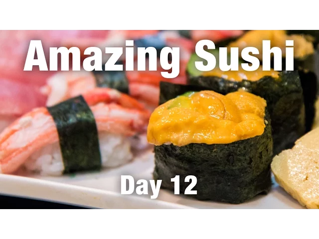 BEST Sushi So Far In Osaka and a Quick Visit to Nara - Japanese Food Travel in Osaka!