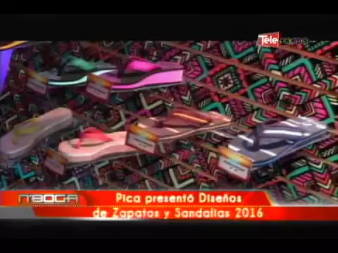 Pica presentó diseños de zapatos y sandalias 2016