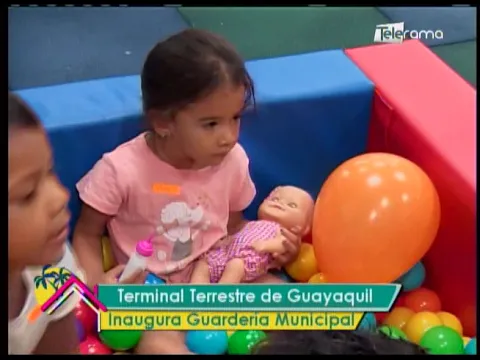 Terminal Terrestre de Guayaquil inaugura Guardería Municipal