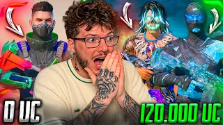 ЭТО ВСЁ, КОНЕЦ... Безумная ПРОКАЧКА АККАУНТА на 120.000 UC В PUBG MOBILE / пубг мобайл