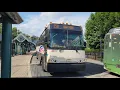 New Jersey Transit 2021 MCI D4500CT 21144 On The 158 Leaving Port Imperial Ferry